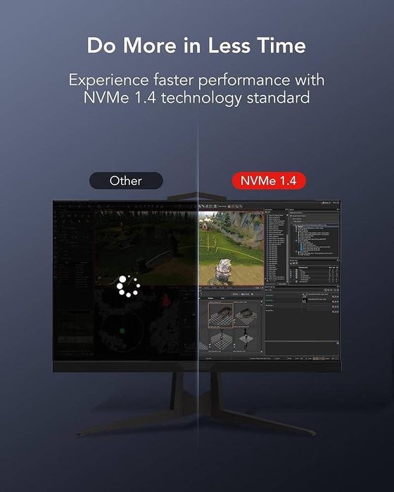 SSD накопичувач Lexar NM610 PRO 2TB M.2 NVMe PCIe Gen3x4, до 3300 MB/s