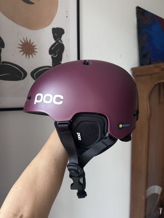 Kask POC bordowy XS-S 51-54