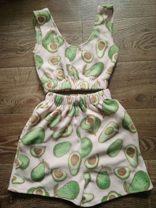 Флісовий теплий комплект домашній