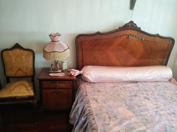 Mobília de quarto de casal completa Vintage estilo d. Maria
