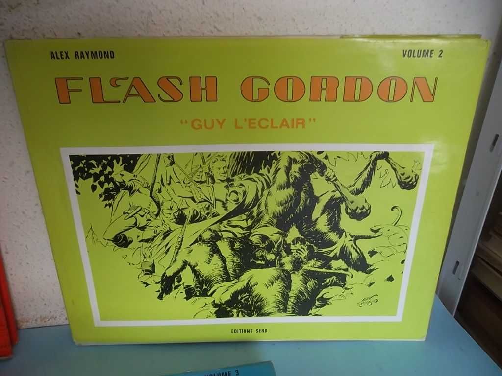 FLASH GORDON - Volumes 1 a 3 - Éditions Serg (1971)