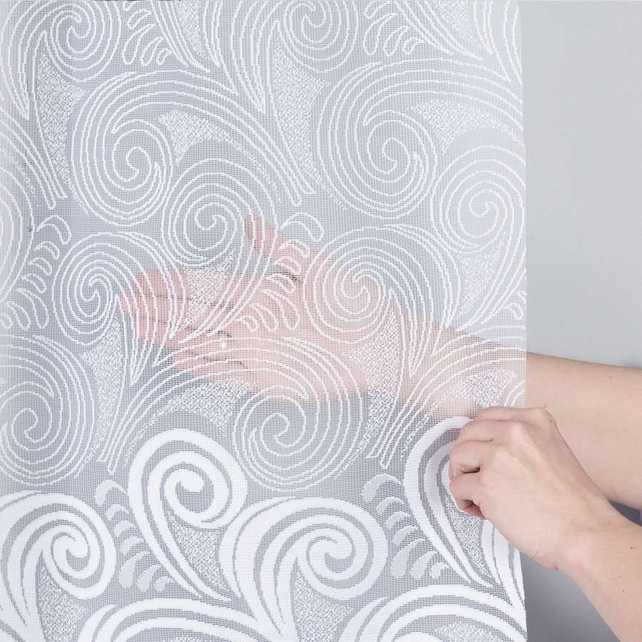 FIRANA ŻAKARDOWA wzór pasowy kupon  300x150cm