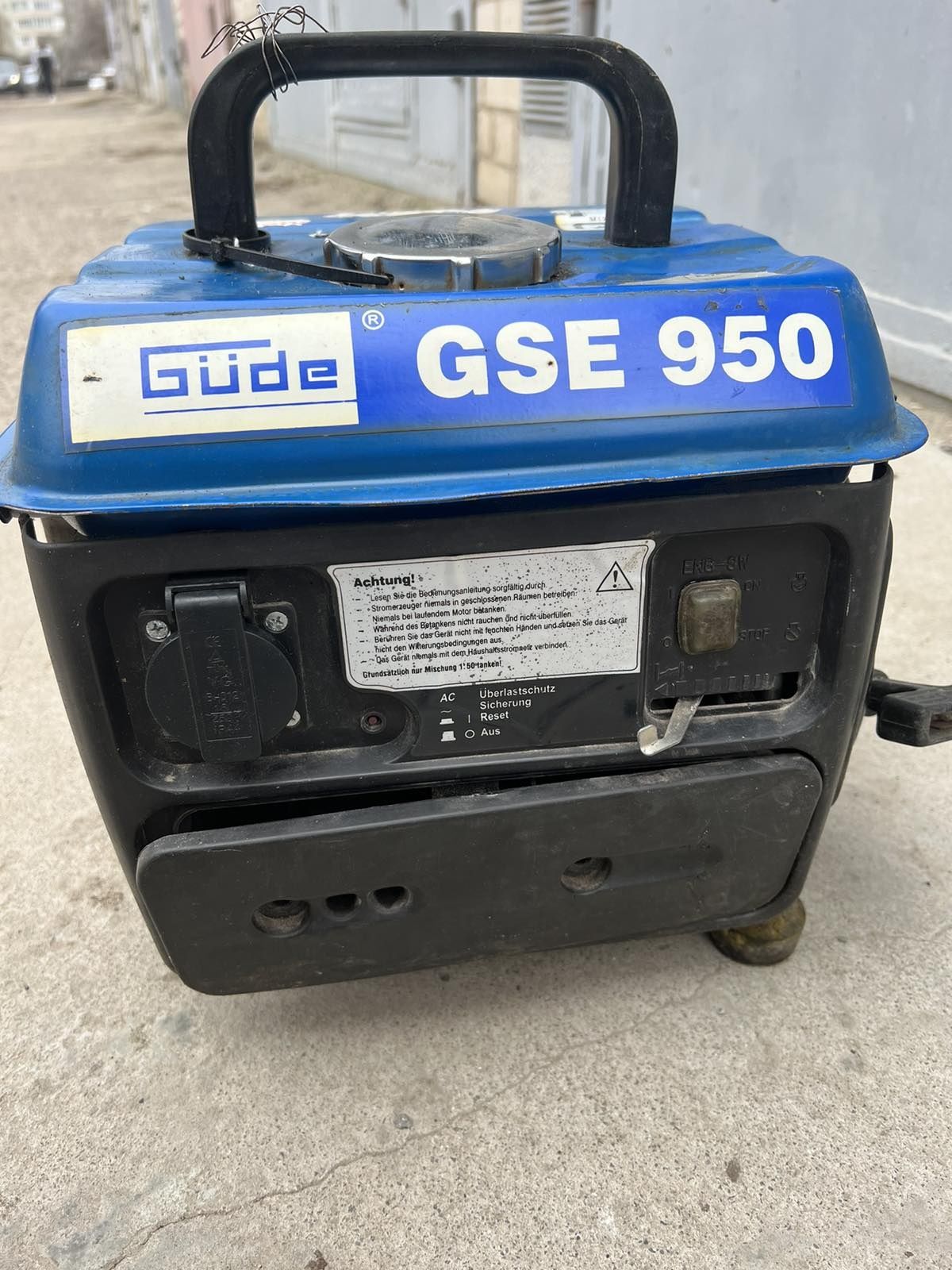 Бензиновий генератор Güde GSE 950