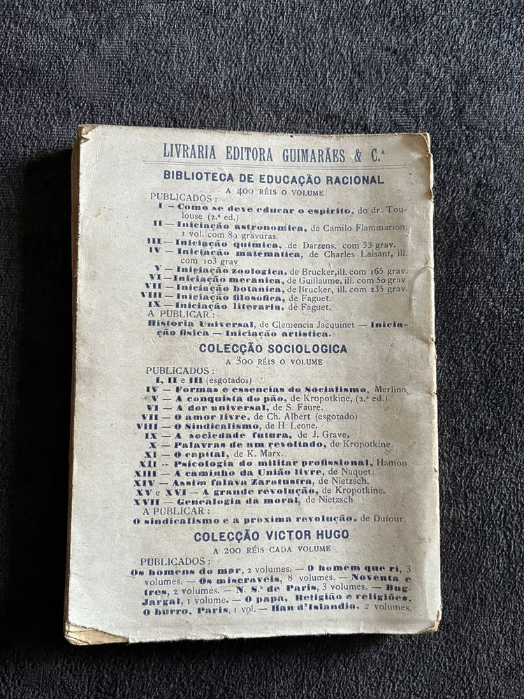 Livro Para Ler no Banho 1914