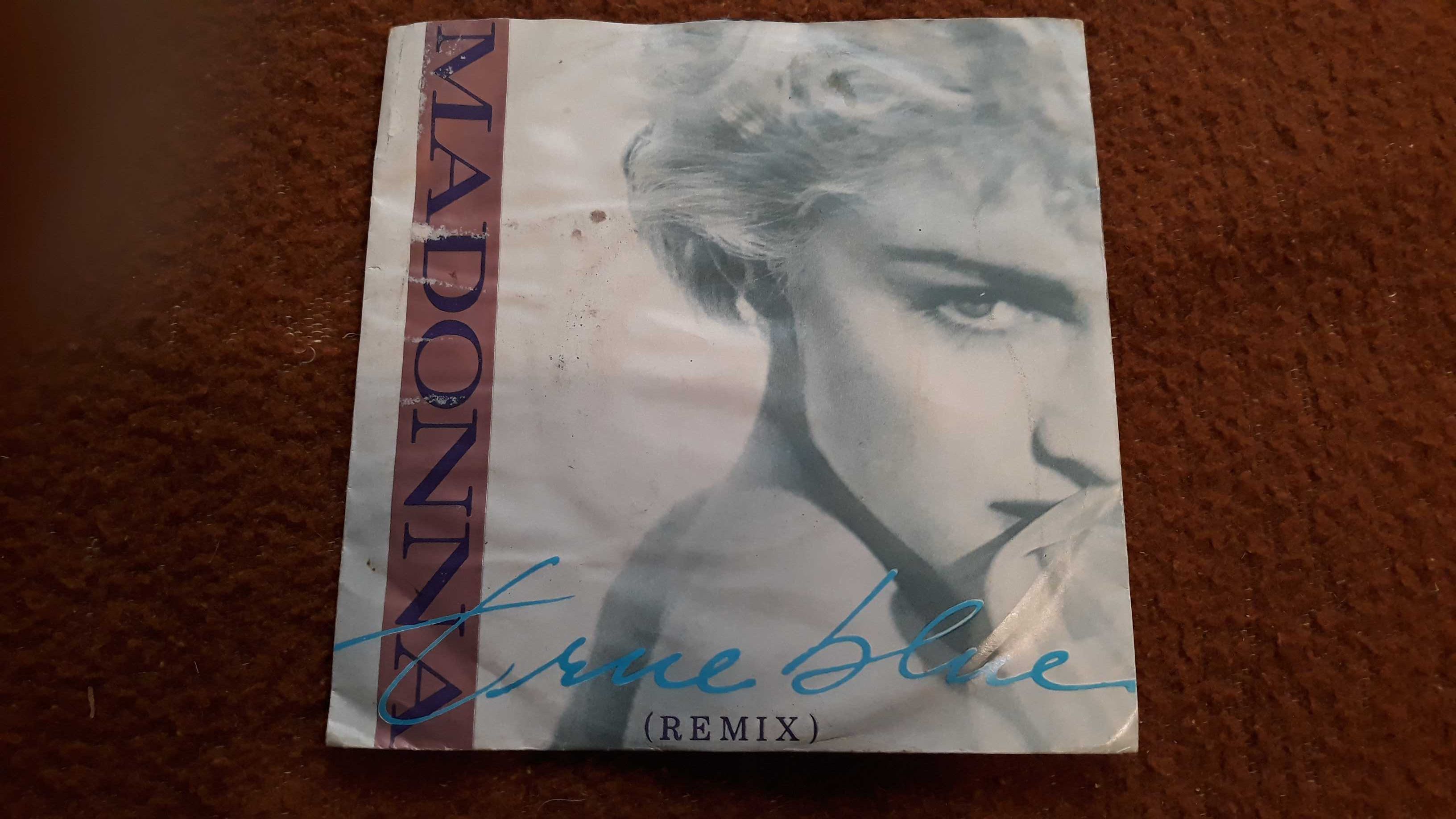 2 singles Madonna - True Blue ( Remix ) - portes incluídos