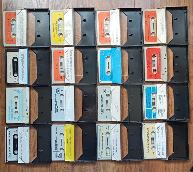 Cassetes audio antigas