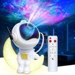 Astronauta Galaxy Projector, Projektor sufitowy z lampką nocną.
