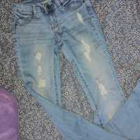 spodnie dżinsy rurki skinny jeansy NEW YORKER nowe! XS s