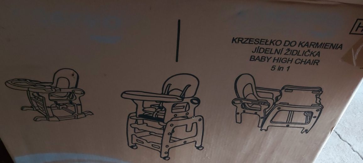 Kindereo krzesełko do karmienia