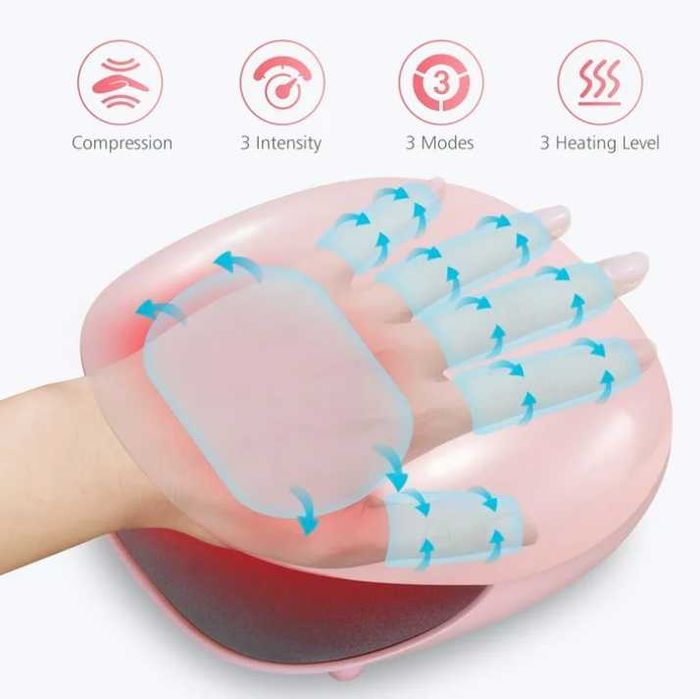 Comfier bezprzewodowy masażer do dłoni z ogrzewaniem CF-4803