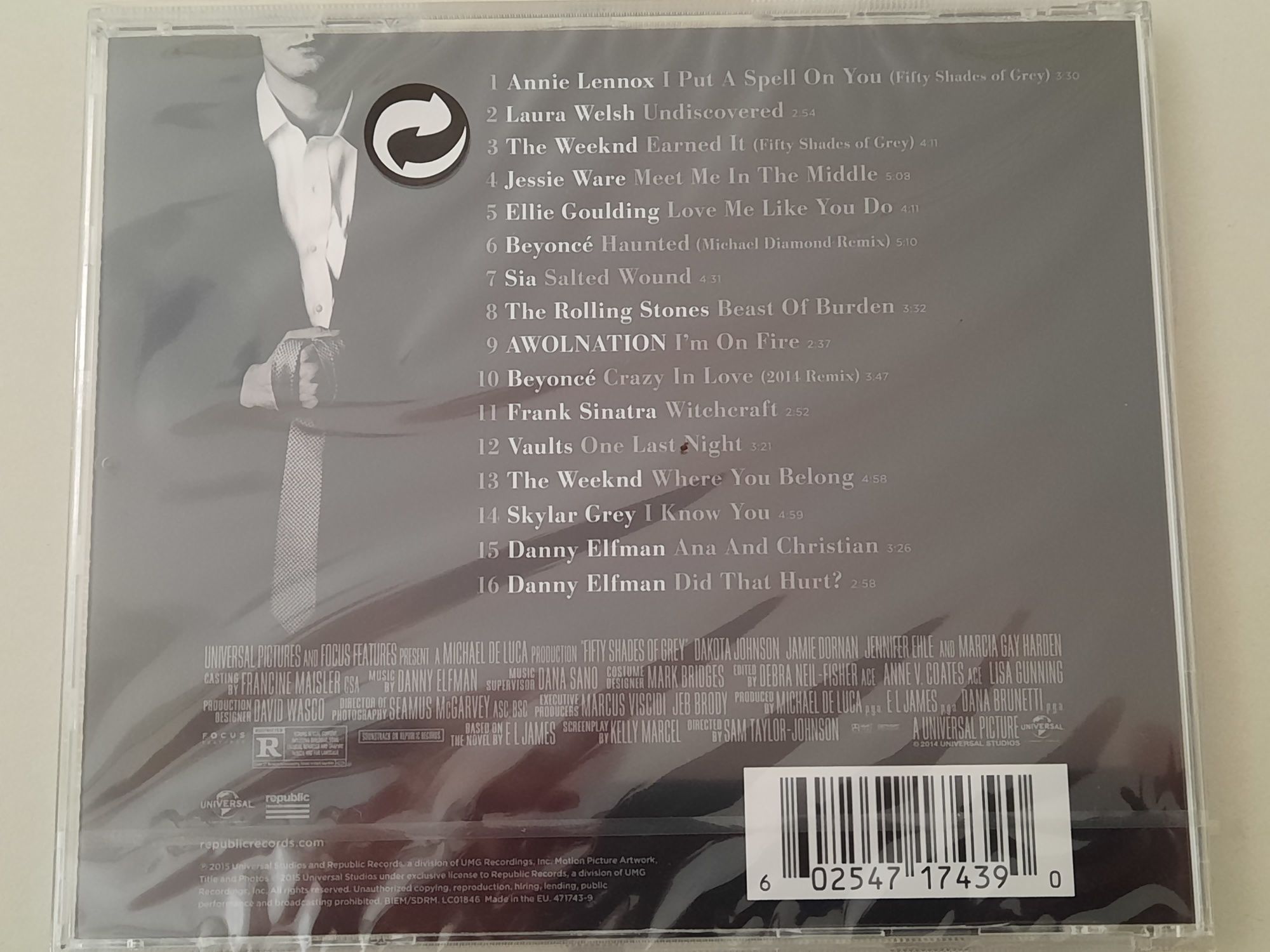 CD's novos: 50 Shades Grey, Scissor Sisters, Luis Represas