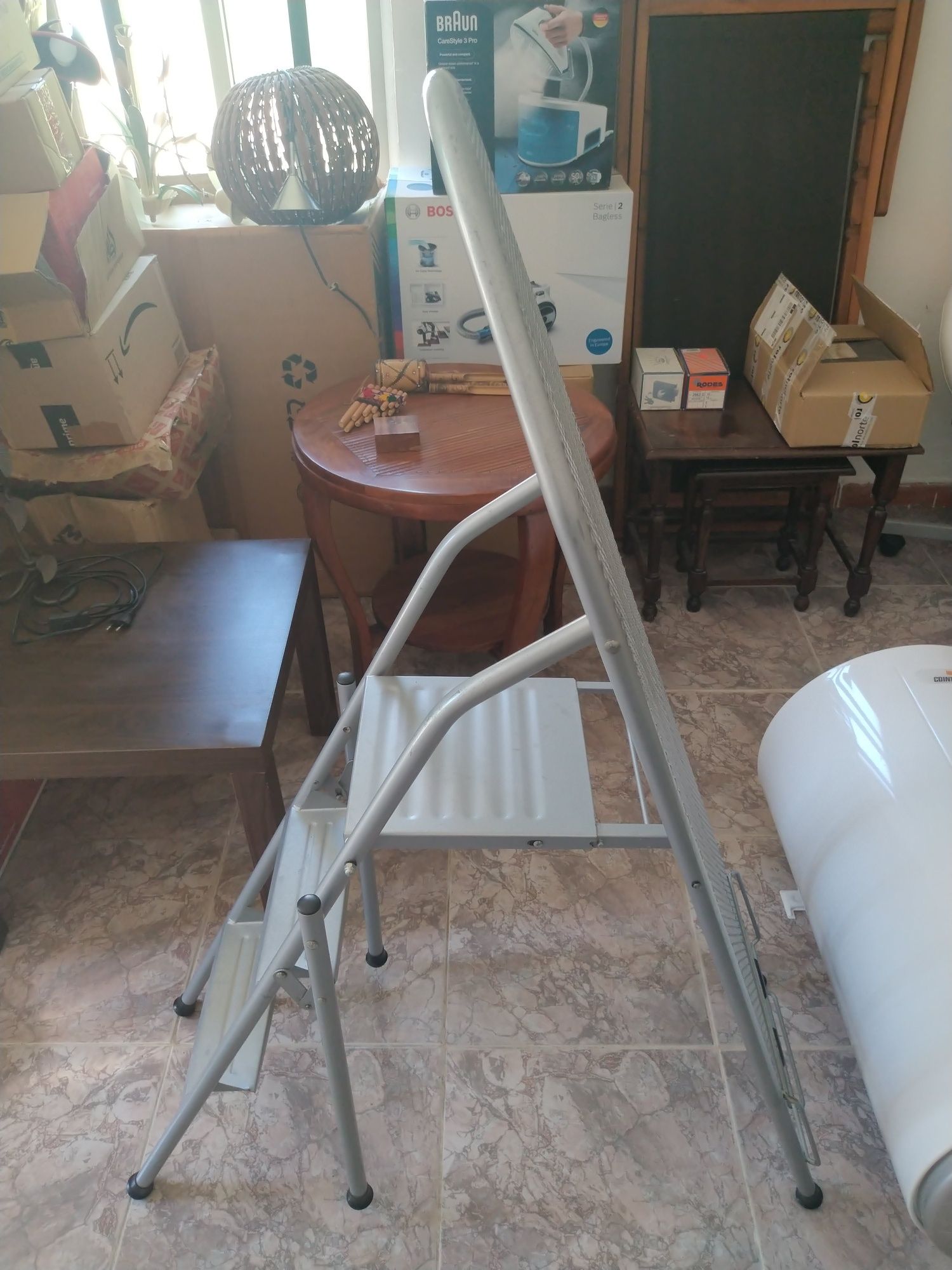 Prancha Passar Ferro Com Escadote
