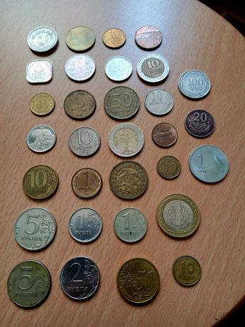 Монеты разных стран и годов