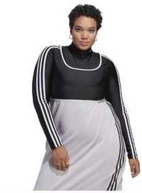 adidas Originals Damskie Body (plus Size) Topy Czarny