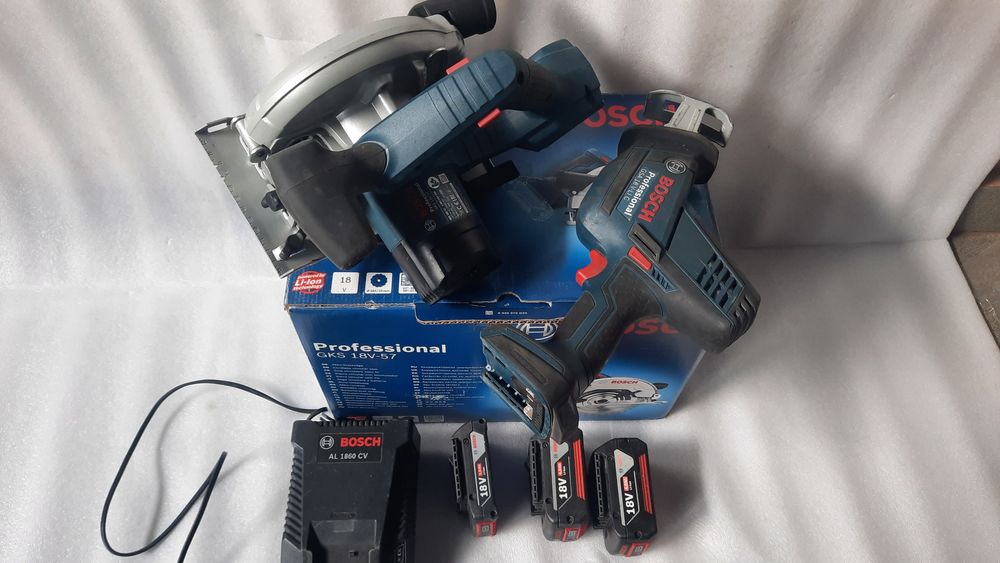 Piła tarczowa szablasta lisica Bosch zestaw