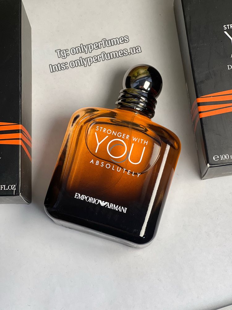 Духи чоловічі Armani Stronger With You Absolutely.  Армани Стронгер