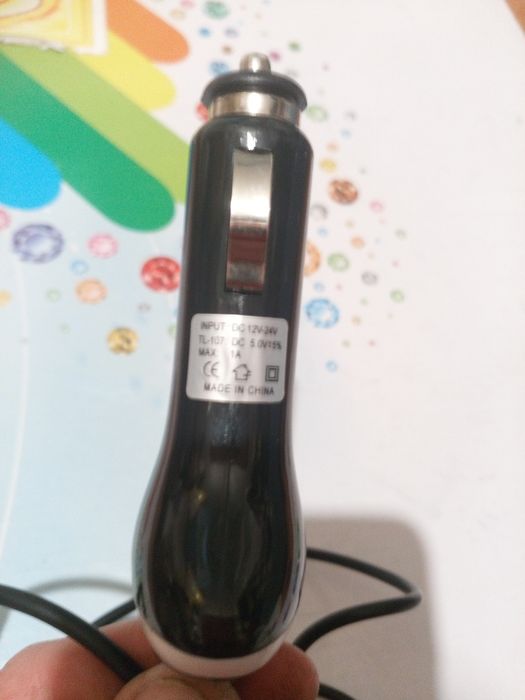 Автомобильное зарядное устройство12-24V