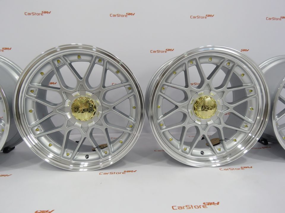 Jantes Haxer HX025 18 '' 8 et 30 + 9 et 35 5x120 + 5x112 Cinza+ aba po