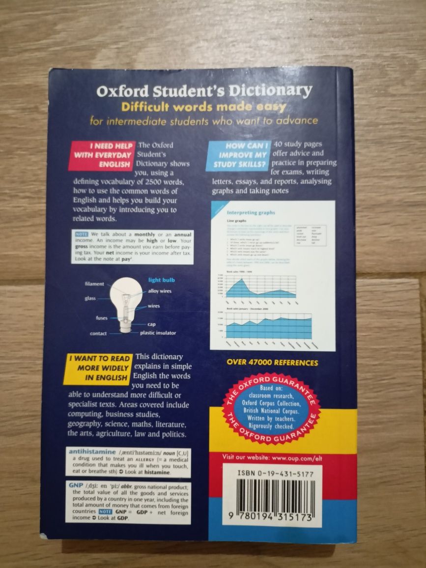 Oxford Students dictionary of english
