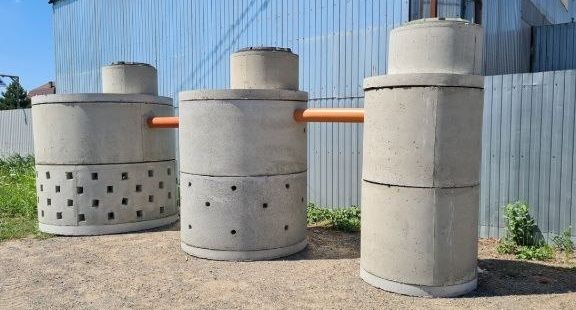 ВІД ВИРОБНИКА. Септик, КАНАЛІЗАЦІЯ під ключ 0,9*2.3 (вібропрес)