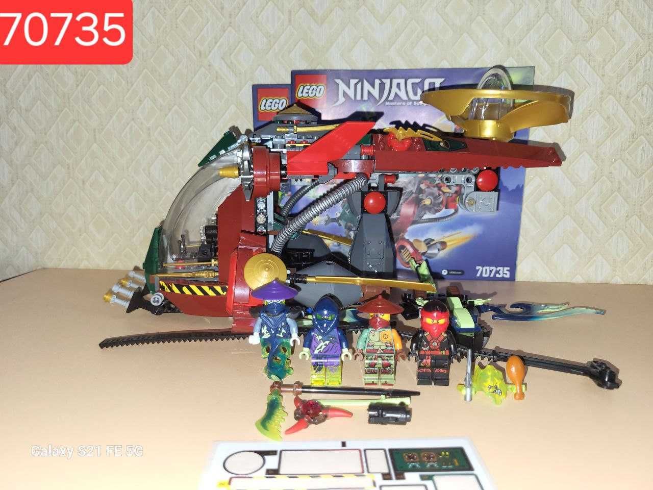 Lego Ninjago оріг Б/У(70592,70625,70593,70652,70658,70735,70601,70755)