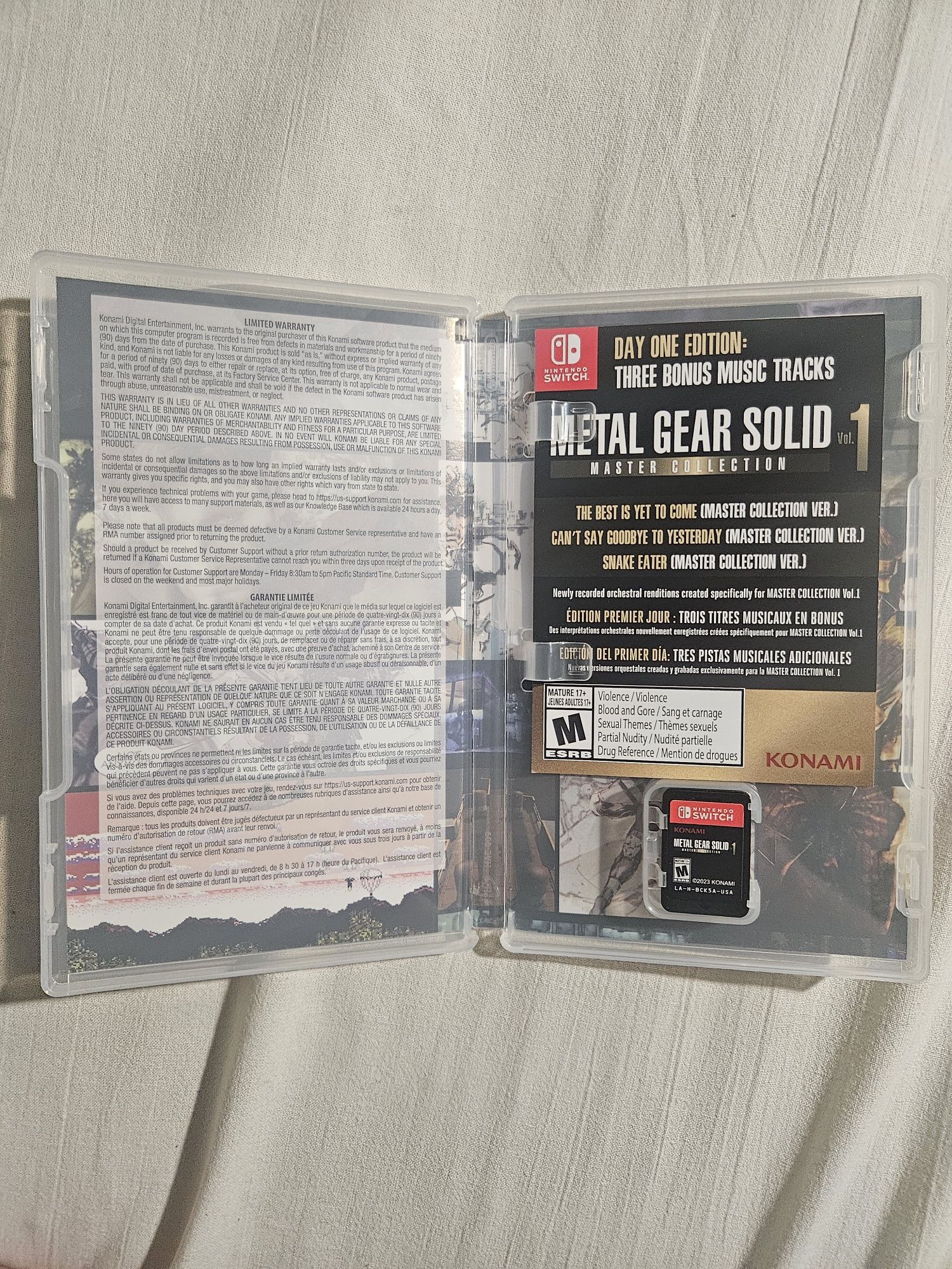 Metal Gear Solid: Master Collection Vol. 1 [Nintendo Switch]