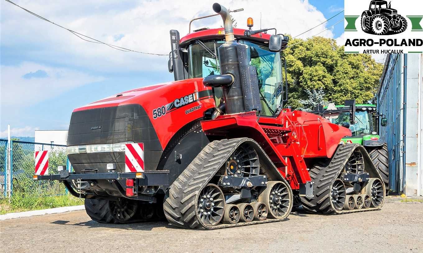 Трактор CASE IH QUADTRAC 580 - 2014 рік - 5455 м/г - GPS - AUTOPILOT