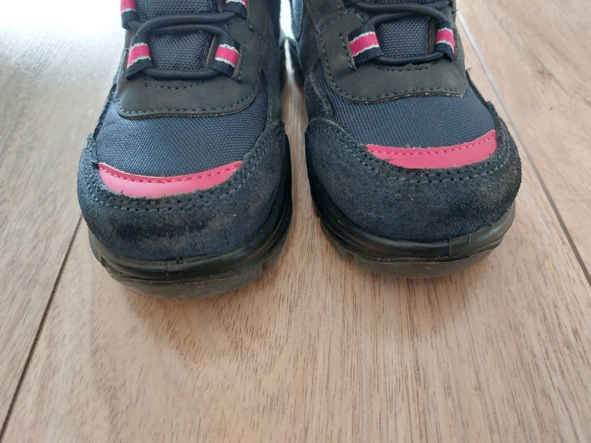 Buty zimowe Twisty jak nowe granatowe r. 25 za kostkę