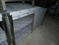 Bancada inox fechada