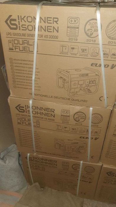 Генератор газобензиновий «Könner & Söhnen» KS 3000G новий в упаковці
