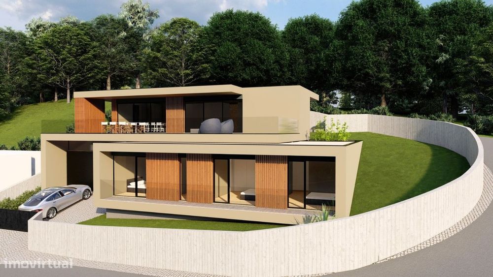 Moradia individual T3, em estrutura, em Gême, Vila Verde