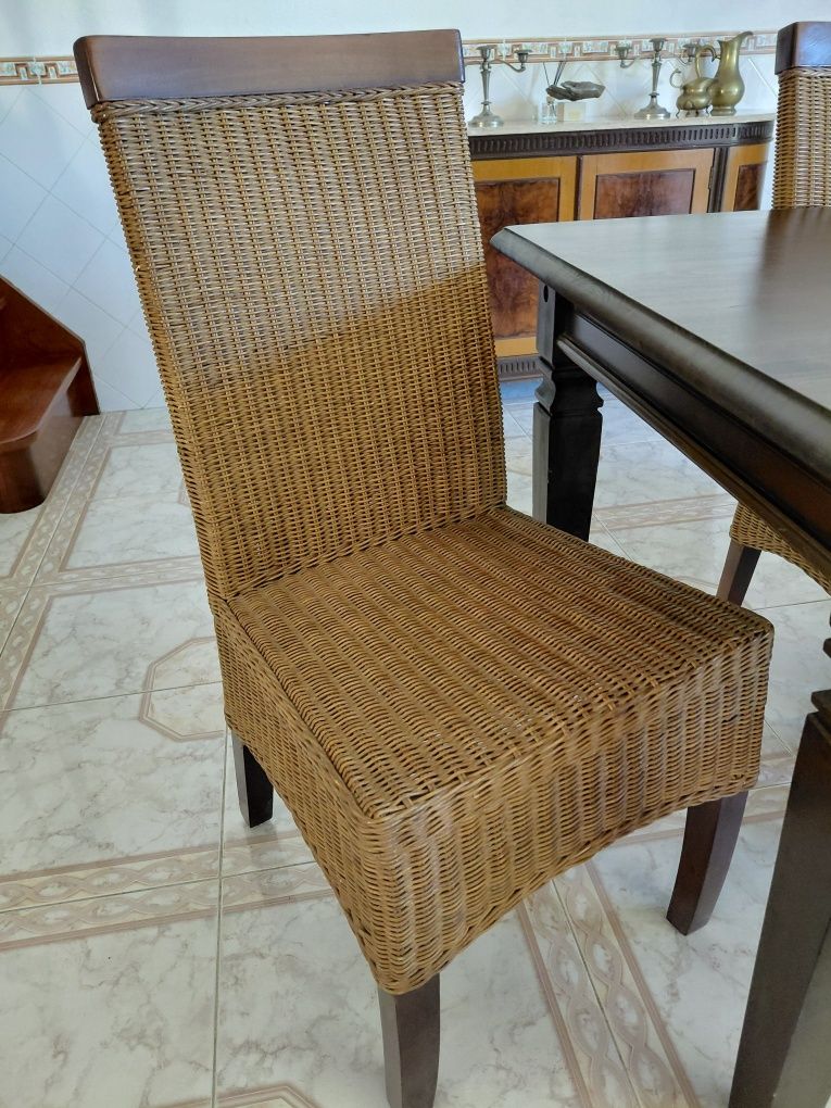 VENDO 6x Cadeiras em Verga