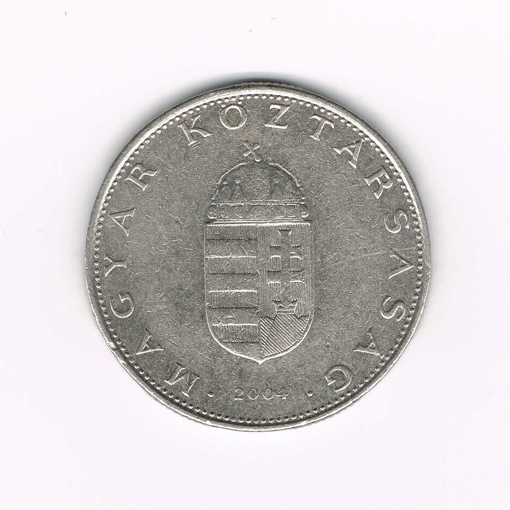 Moneta węgierska - 10 forintów - 2004 rok