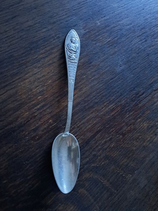 Łyżeczka z wizerunkiem ks.Józefa Poniatowskiego srebro