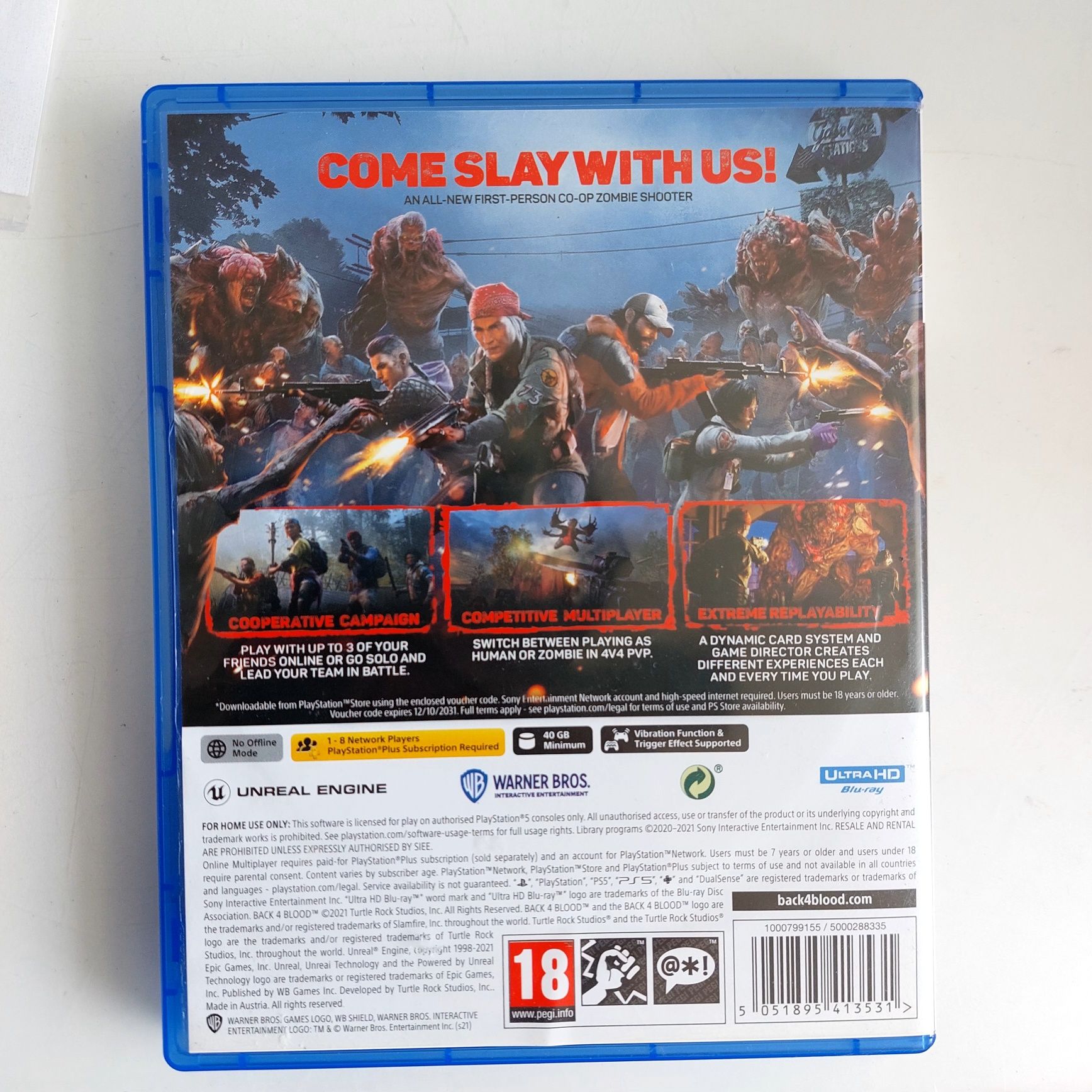 Back 4 blood na ps5