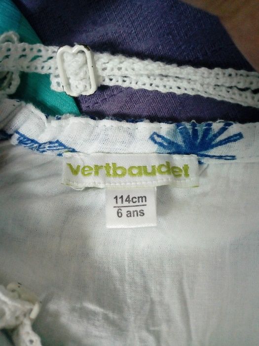 Vestido giríssimo VERTBAUDET, Tamanho 6, como NOVO Portes incluídos