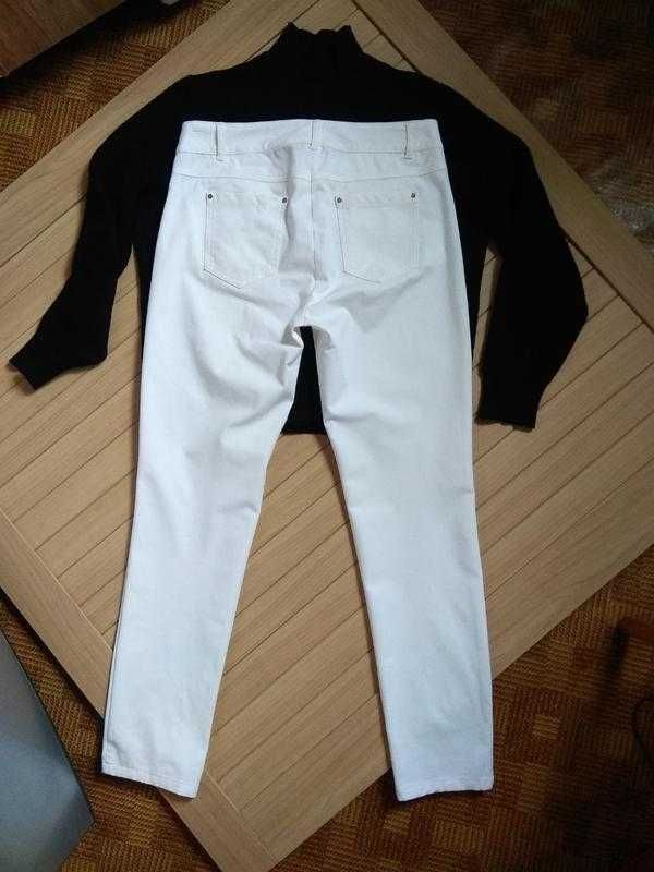 белые брюки джинсы penny black pennyblack / наш 44р, см. замеры
