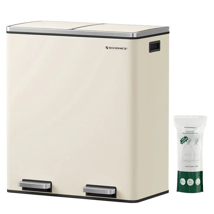 Kosz na odpady 2x30l