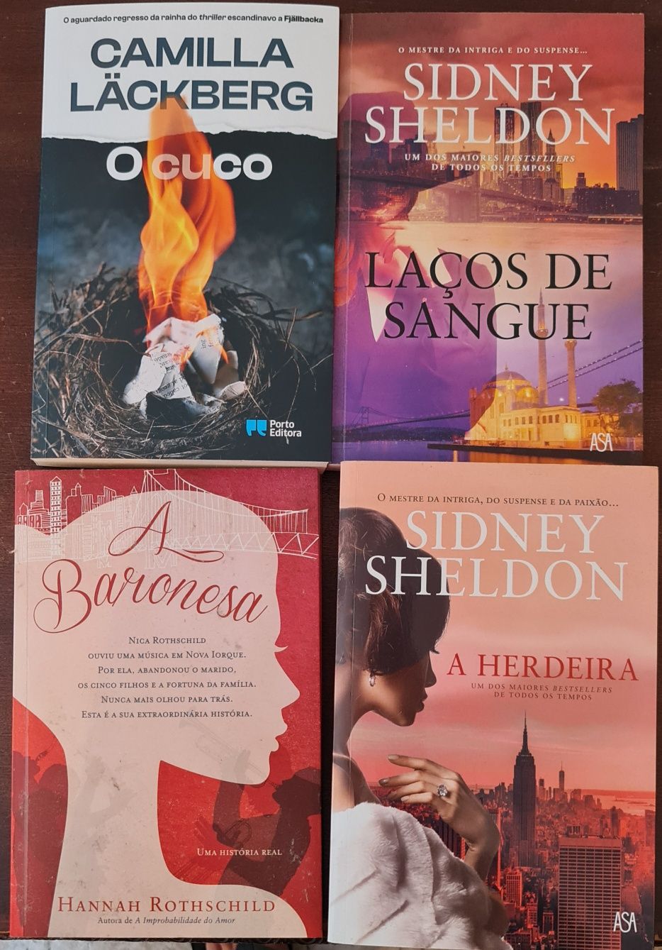 Selecção de Livros como novos.