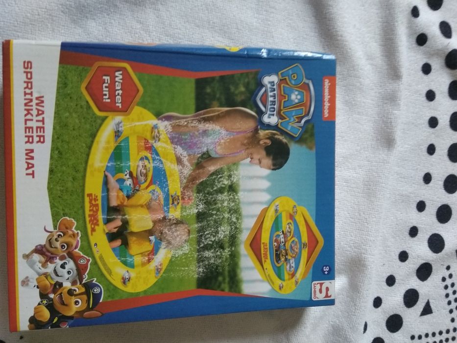 Nowa mata wodna zraszacz Psi Patrol