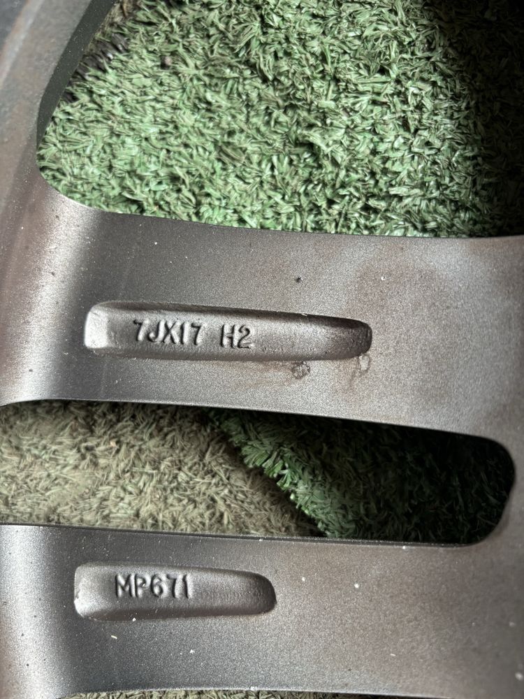 5x112 SEAT 7JX17 ET45 57,1 felgi aluminiowe GRAFIT VOLKSWAGEN AUDI