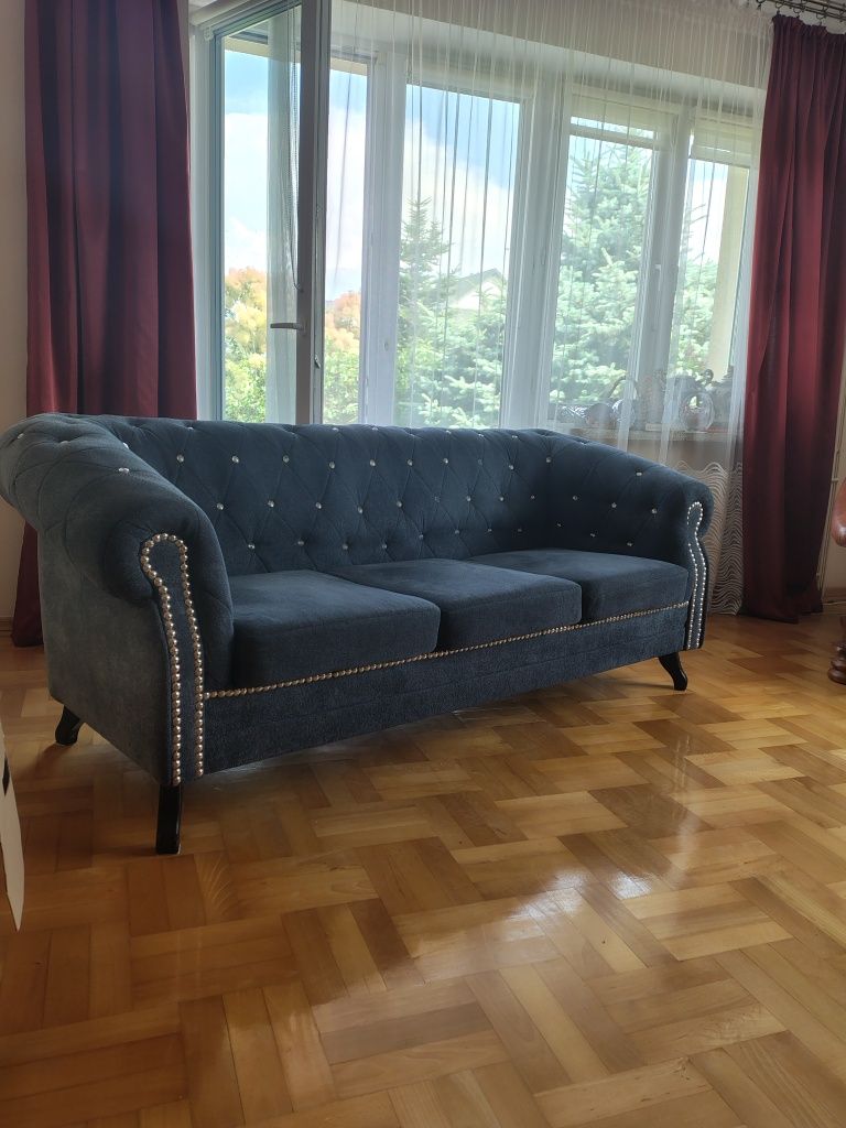 Sofa w stylu Glamour