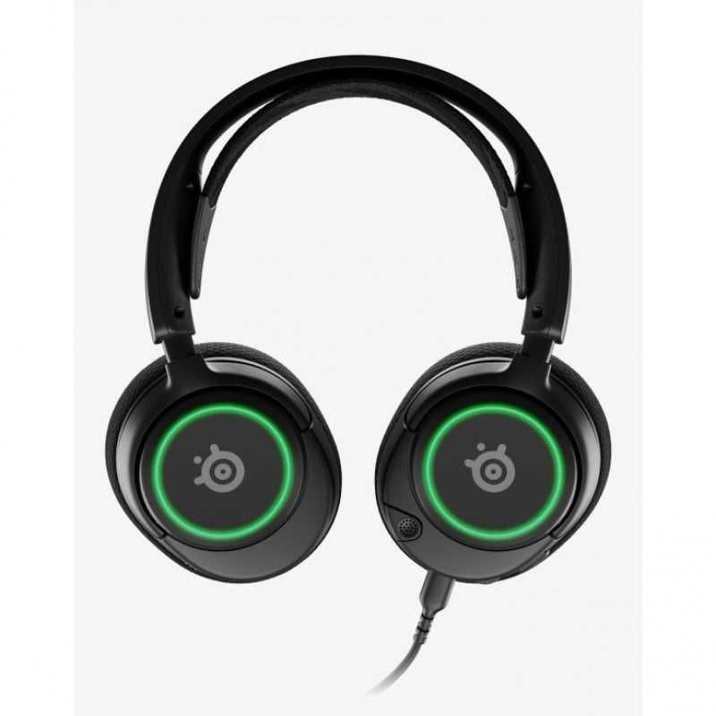 SteelSeries Arctis Nova 3 Headset Gaming RGB PC/PS4/PS5/Switch Preto