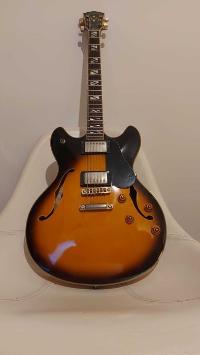 Washburn HB-35 Hollowbody | Sunburst | 1990
