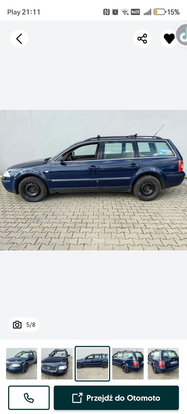Vw Passat b5 1.9tdi Czesci LA5E