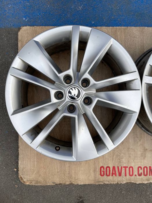 Goauto диски skoda kadiak 5/112 r18 et43 7j dia57,1  як нові