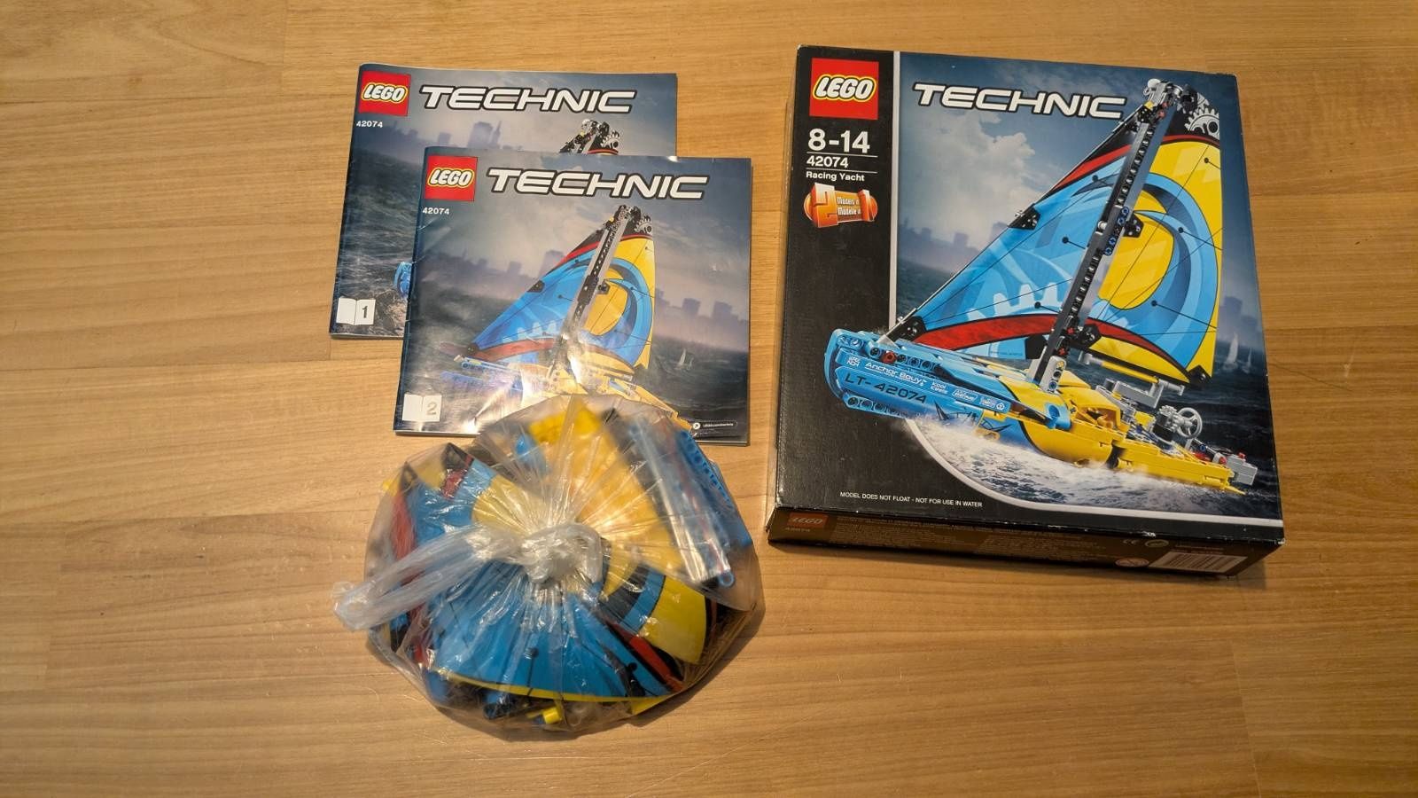 LEGO technic 42074 bdb konpletny instrukcje pudełko