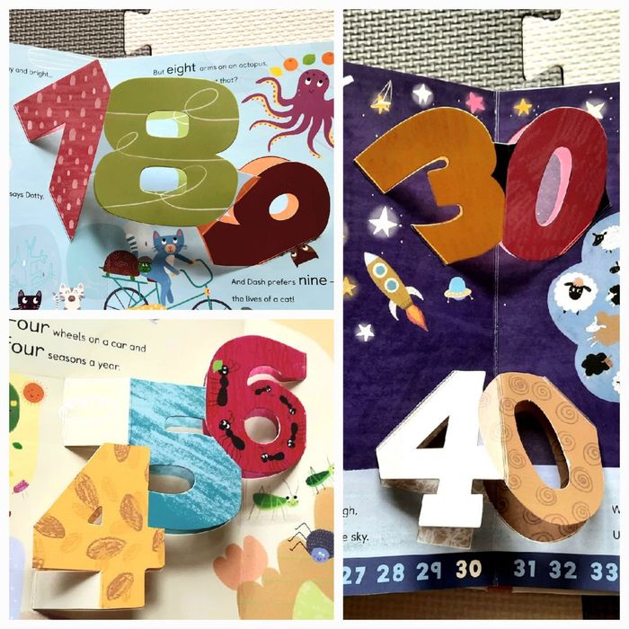 Dotty and Dash's 123 a pop-up counting book nauka liczenia angielski
