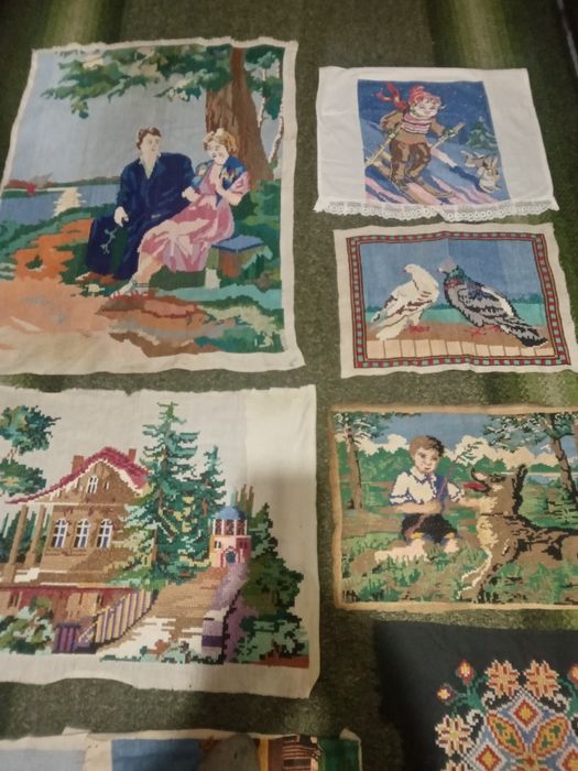 Картина вишивка старовинна