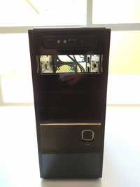 PC Case + CD Drive (LG) Cooler Master Medium Black